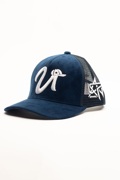 Navy Trucker Hat