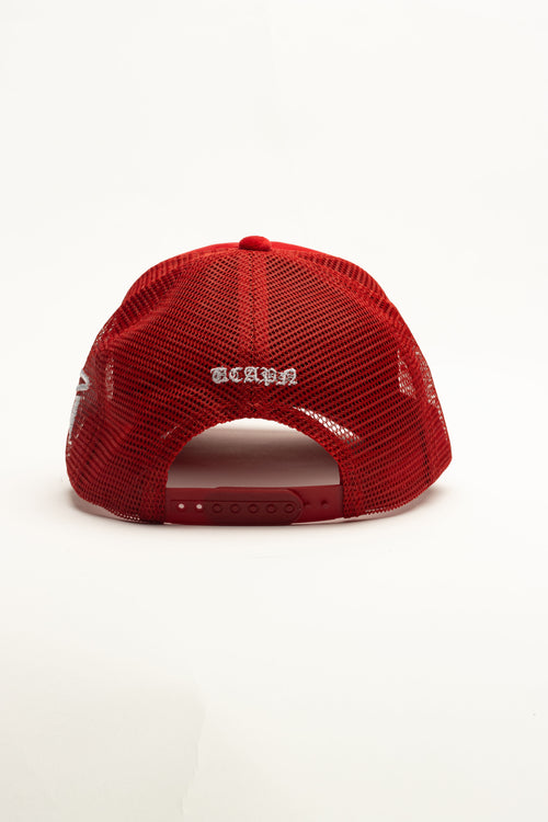 Cherry Trucker Hat