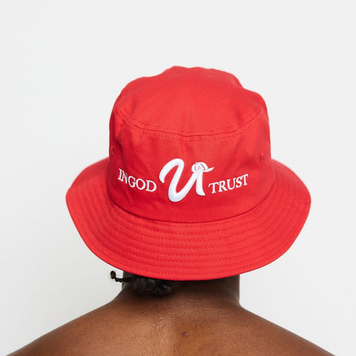 Cherry Red Bucket Hat