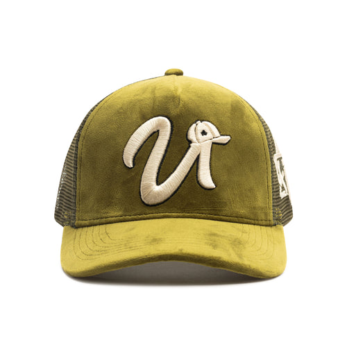Olive Trucker Hat