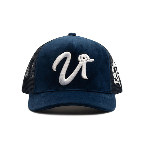 Navy Trucker Hat
