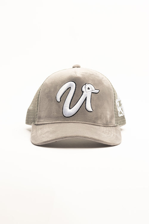 Ash Gray Trucker Hat