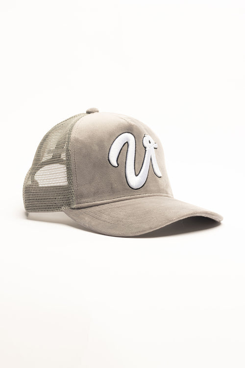 Ash Gray Trucker Hat