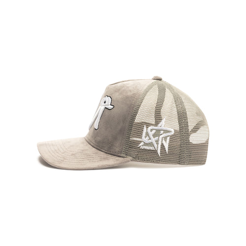 Ash Gray Trucker Hat