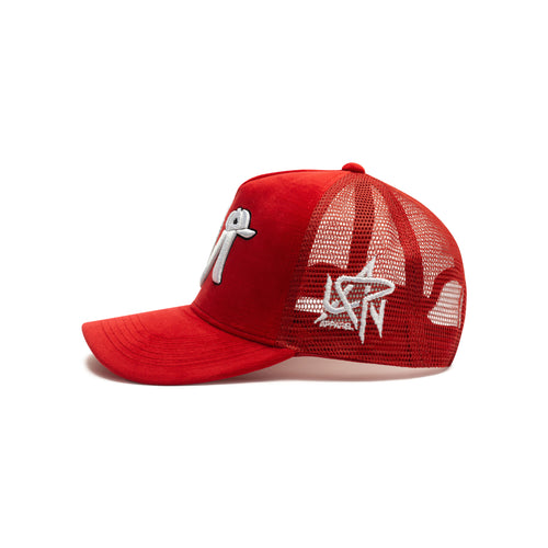 Cherry Trucker Hat