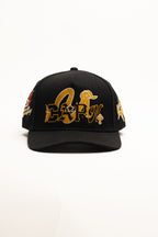 Forever Legendary Baseball Hat (Black & Gold)