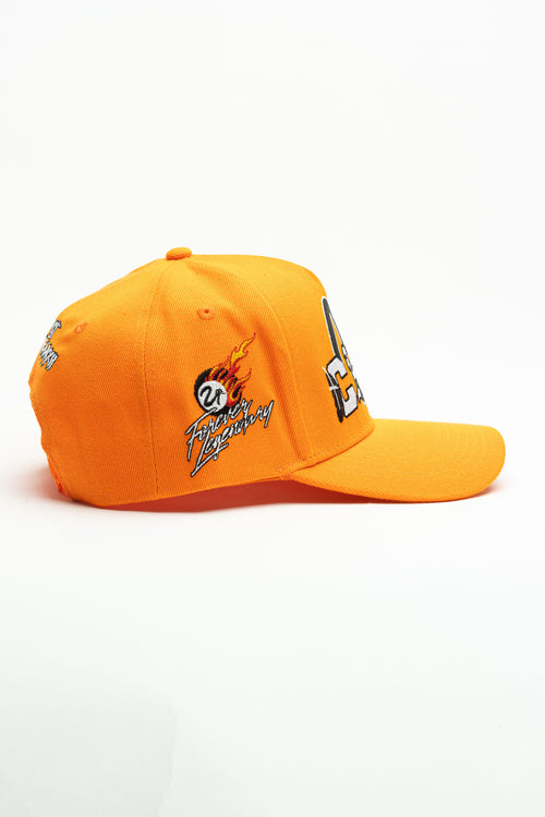 Forever Legendary Baseball Hat (Orange)