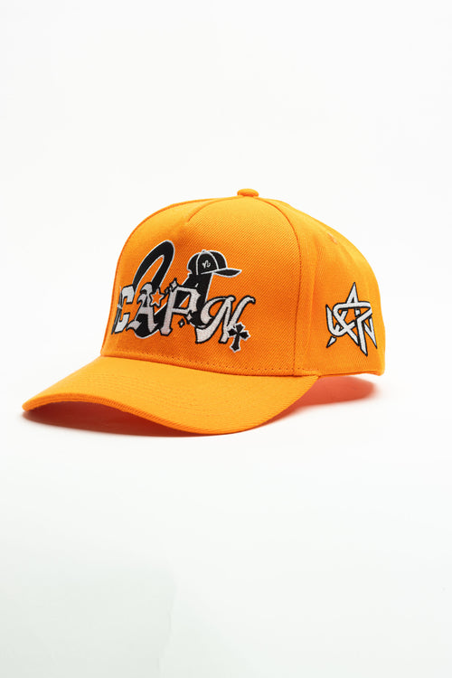 Forever Legendary Baseball Hat (Orange)