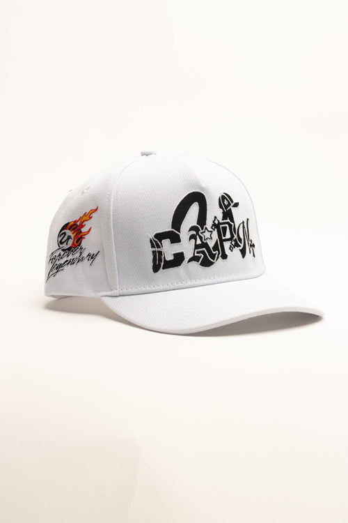 Forever Legendary Baseball Hat (White)