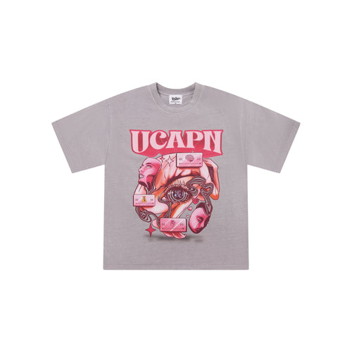 Emotionless Love Graphic Tees (GRAY)