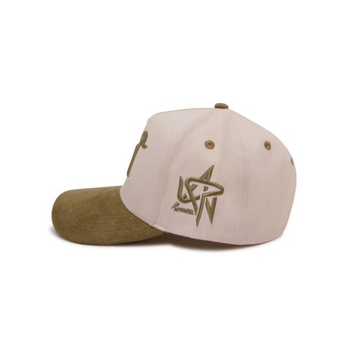 Two Tone Olive Hat