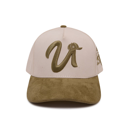 Two Tone Olive Hat